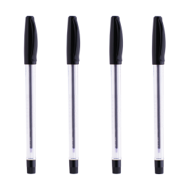 ES306 Black Ballpoint Pen 0.7mm Black