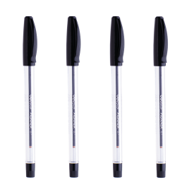ES308 Black Ballpoint Pen 0.7mm Black