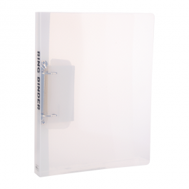 E5381 3/4IN 2 D-Ring Binder A4 Translucent
