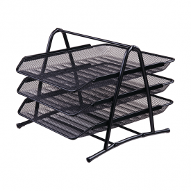 E9181 3-tier Mesh File Tray