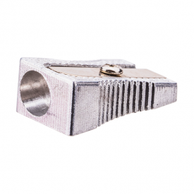 E39761 Alu. 1-hole Sharpener φ7mm Silver