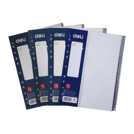 E38156 1-15 15sheets PP Dividers A4