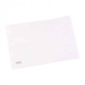 E5523 PP View Zip Bag A4 Smoky Clear