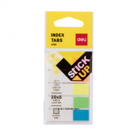 EA10502 Film Index Tabs 44×12mm 5×20sheets 5 Combo Color