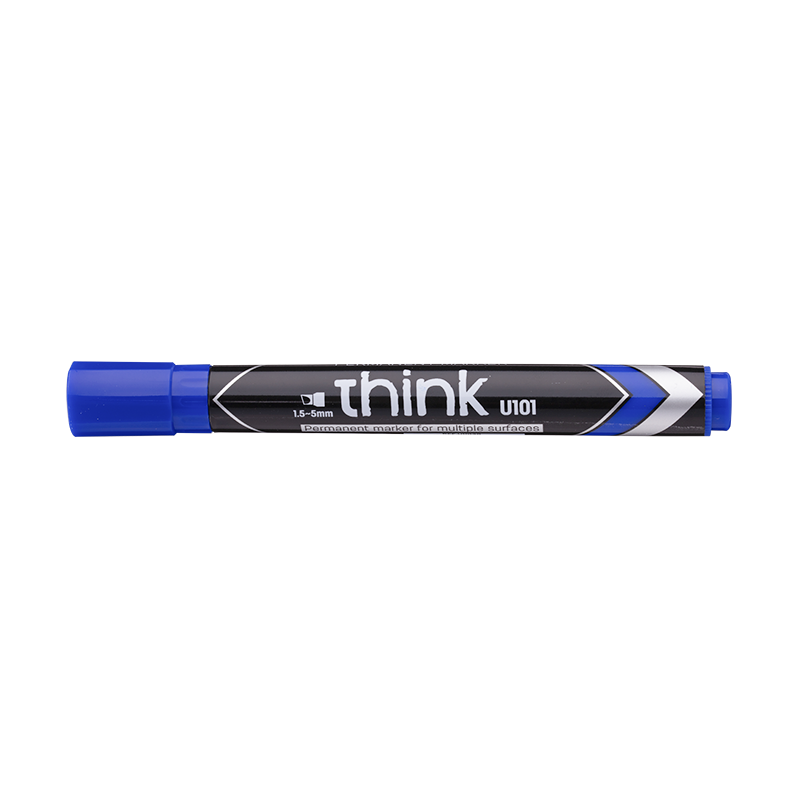 EU10130 Permanent Marker Chisel 1.5-5mm Blue Picture(s)