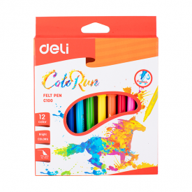 EC10000 Felt Pen Washable 1.0mm 12C