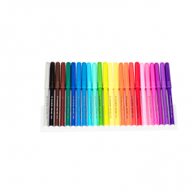 EC10020 Felt Pen Washable 1.0mm 24C