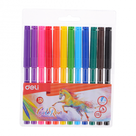 EC10003 Felt Pen Washable 1.0mm 12C