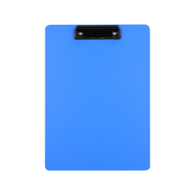 EF75432 Foam PP Clip Board Vertical A4 Blue