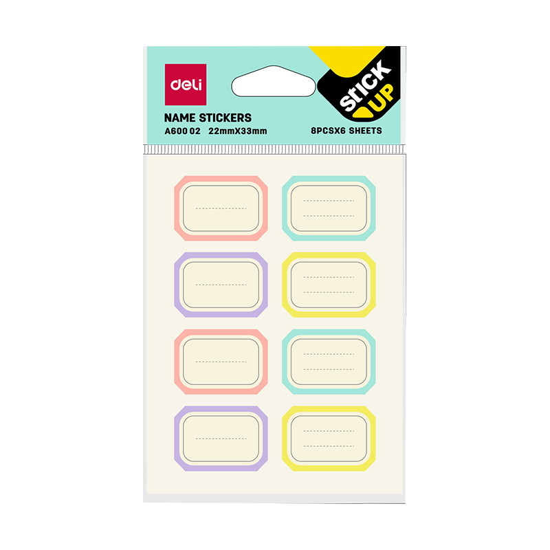 EA60002 Name Stickers